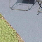 Zeltteppich Blau und Grau 500 x 400 cm Polyethylen