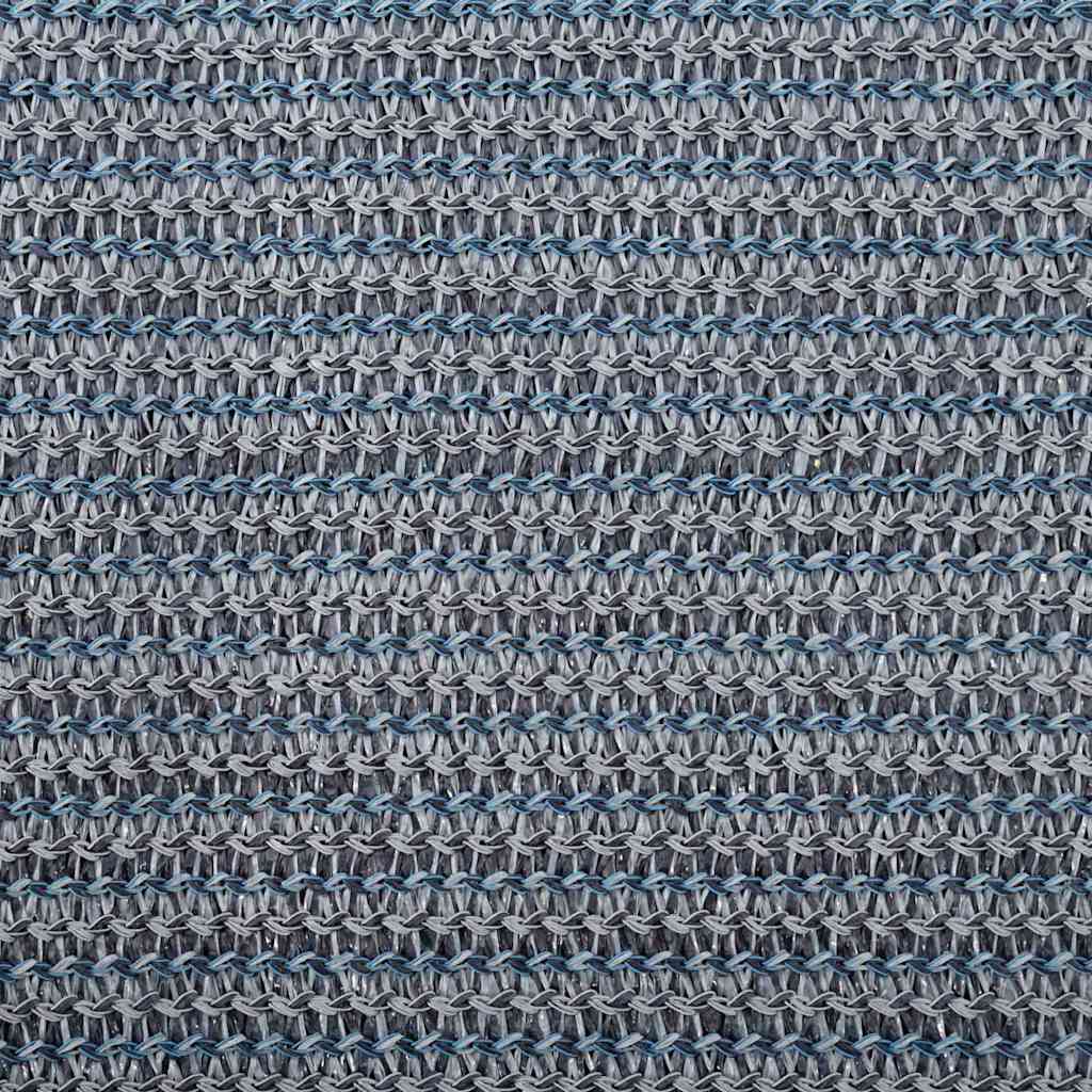 Zeltteppich Blau und Grau 800 x 400 cm Polyethylen