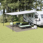 Zeltteppich Hellgrau 500 x 400 cm Polyethylen