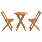 Garten Essgruppe mit Kissen 3 pcs Öl-Natur Massivholz Akazie