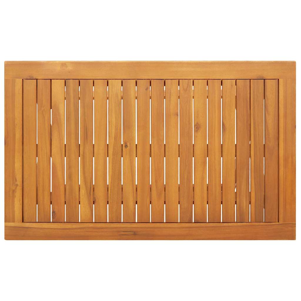 Bistrogarnitur mit Kissen 5 pcs Öl-Natur Massivholz Akazie