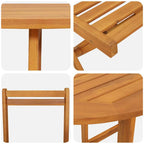 Bistrogarnitur 3 pcs Öl-Natur Massivholz Akazie