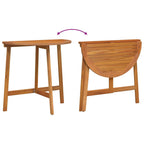 Bistrogarnitur mit Kissen 3 pcs Öl-Natur Massivholz Akazie