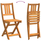 Bistrogarnitur 3 pcs Öl-Natur Massivholz Akazie
