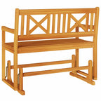 Garten Schaukeltbank Natur 110 x 59 x 97 cm Massivholz Akazie