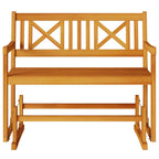 Garten Schaukeltbank Natur 110 x 59 x 97 cm Massivholz Akazie