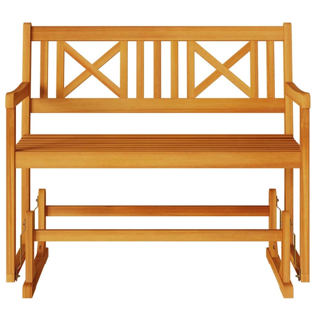 Garten Schaukeltbank Natur 110 x 59 x 97 cm Massivholz Akazie