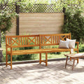 Bank Outdoor Natur 220 x 56 x 90 cm Massivholz Akazie