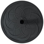 Sonnenschirmständer Art Deco Schwarz Ø 45 x 39,5 cm Eisen