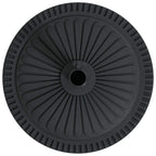 Sonnenschirmständer Art Deco Schwarz Ø 45 x 39.5 cm Eisen