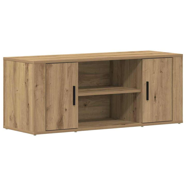 Fernsehtisch Eiche handwerklich 100 x 35 x 40 cm Holzwerkstoff