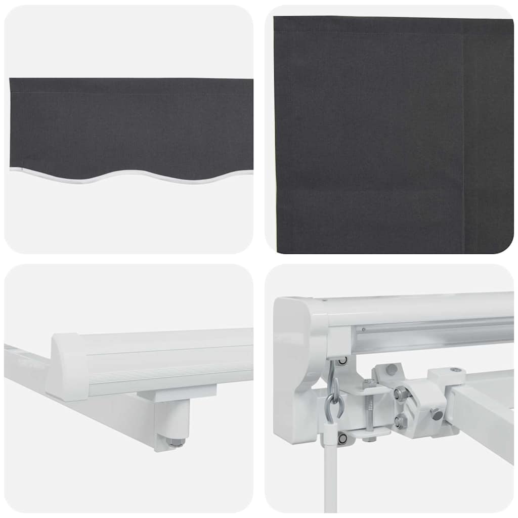 Markisenrahmen Anthrazit 250 x 200 cm