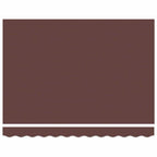 Markisenrahmen Braun 250 x 200 cm Polyester mit PU-Beschichtung