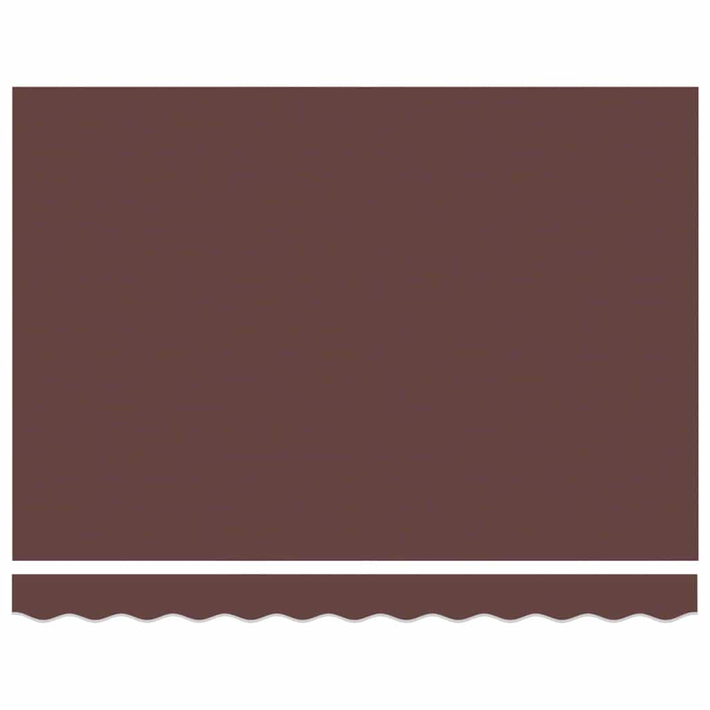Markisenrahmen Braun 250 x 200 cm Polyester mit PU-Beschichtung