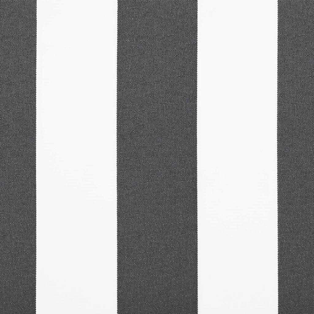 Markisenrahmen Anthrazit und Weiß 250 x 200 cm