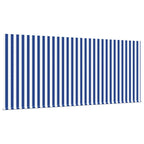 Einziehbare Markise Blau und Weiß 300 x 200 cm