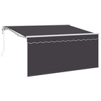 Einziehbare Markise Anthrazit 300 x 200 cm