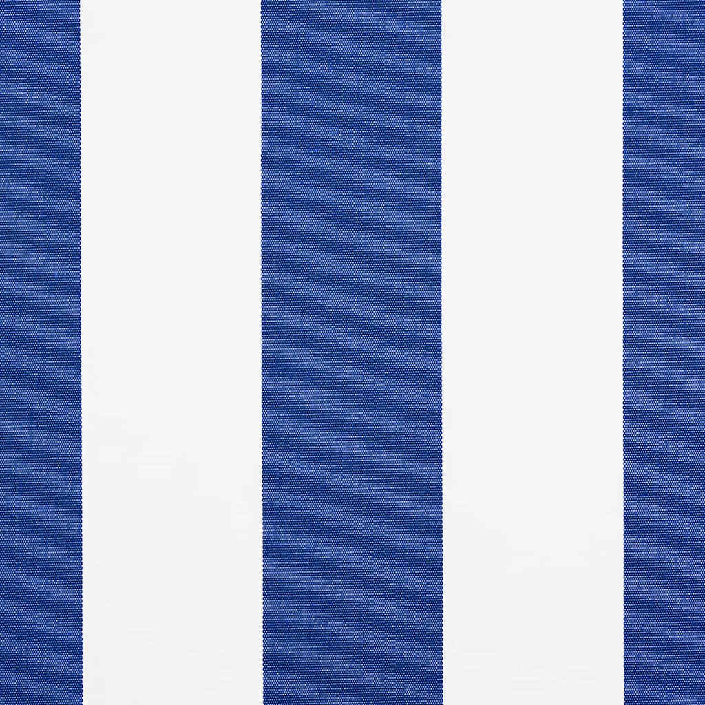 Markisenrahmen Blau und Weiß 350 x 200 cm