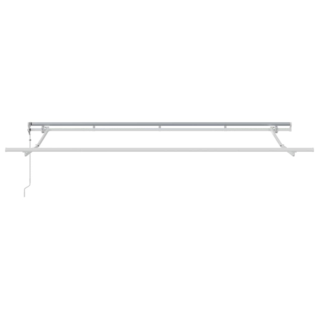 Einziehbare Markise Creme 350 x 200 cm Stoff