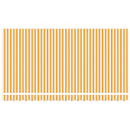 Markisenrahmen Gelb und Weiß 350 x 200 cm