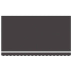 Einziehbare Markise Anthrazit 350 x 200 cm Stoff