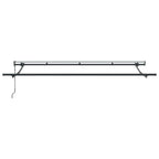 Einziehbare Markise Blau 400 x 200 cm Stoff