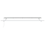 Einziehbare Markise Creme 400 x 200 cm Stoff