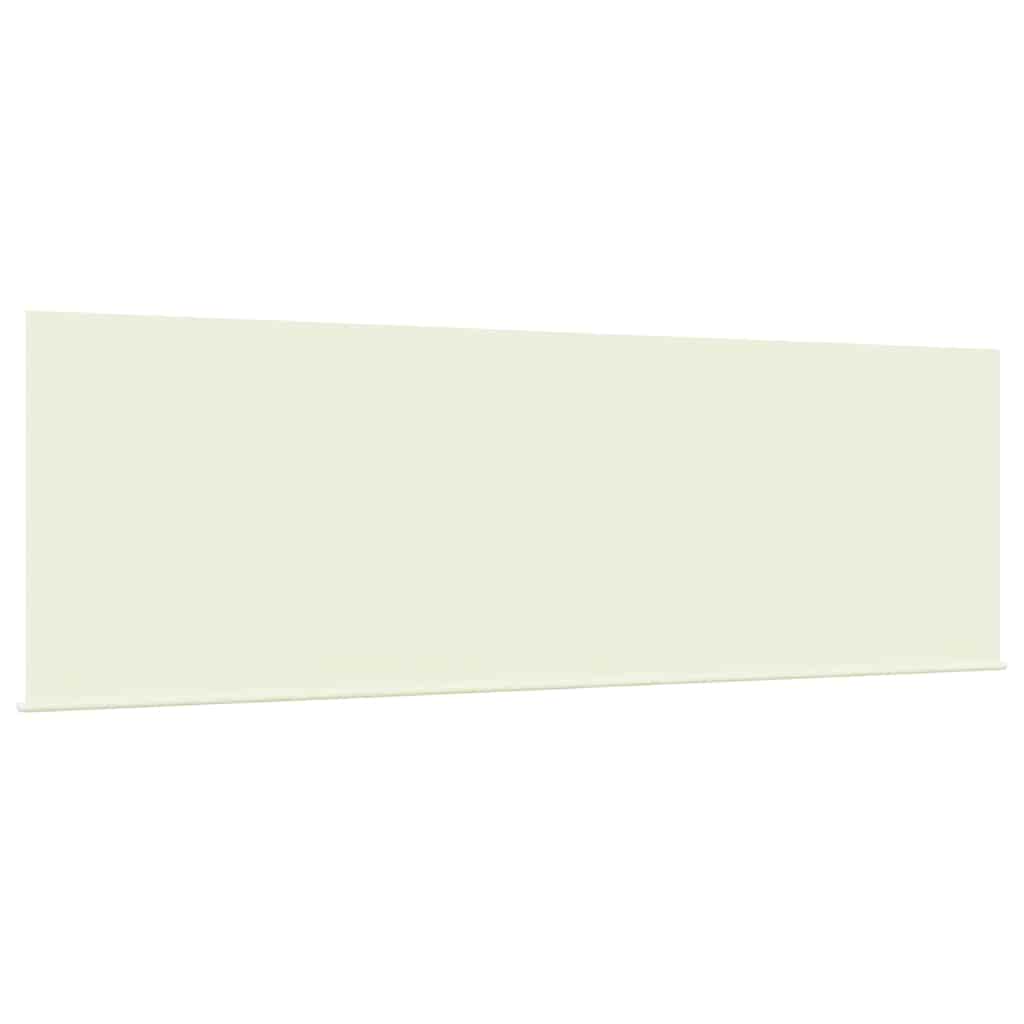 Einziehbare Markise Creme 400 x 200 cm Polyester und Aluminium