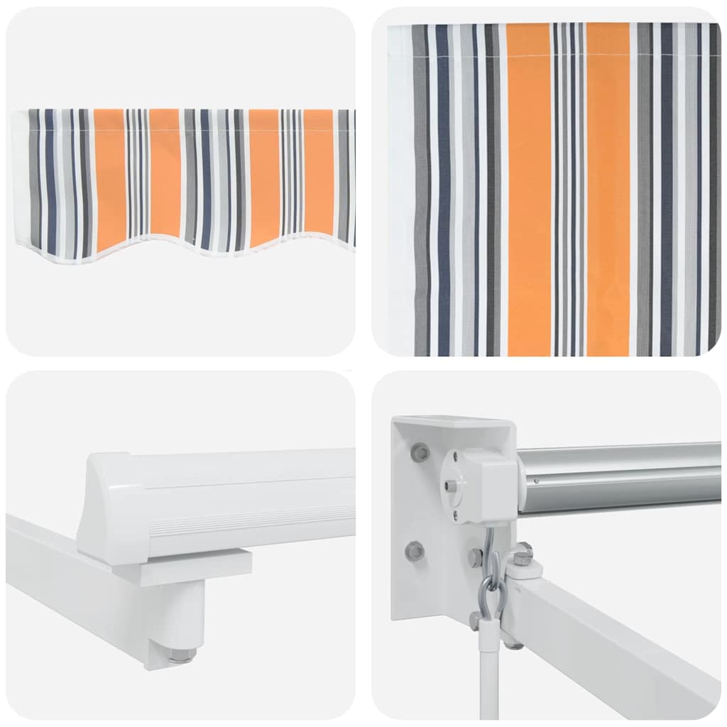 Markise Mehrfarbig 300 x 250 x 165 cm Polyester