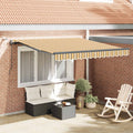 Markisenstoff Mehrfarbig 300 x 250 cm Polyester