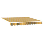 Markise Mehrfarbig 300 x 250 x 165 cm Polyester und Aluminium