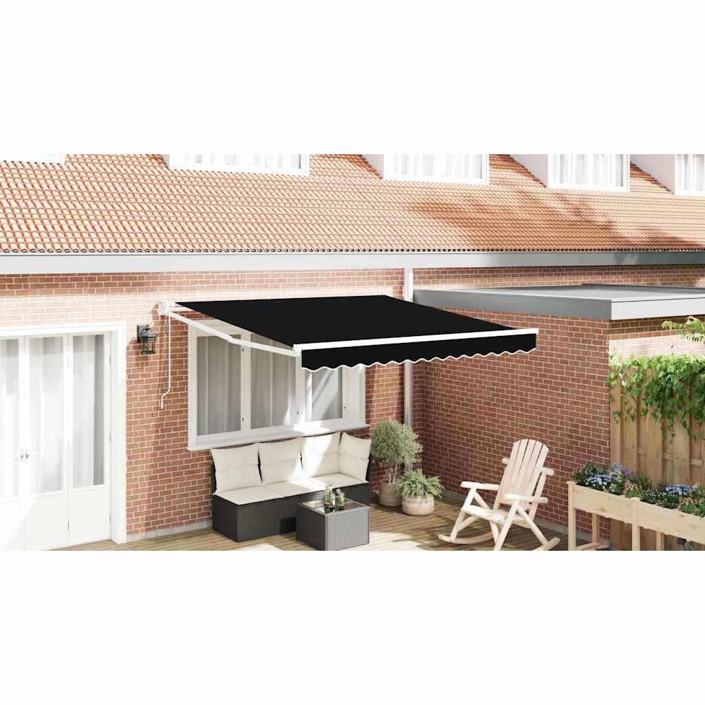 Markise Schwarz 300 x 250 x 165 cm Polyester