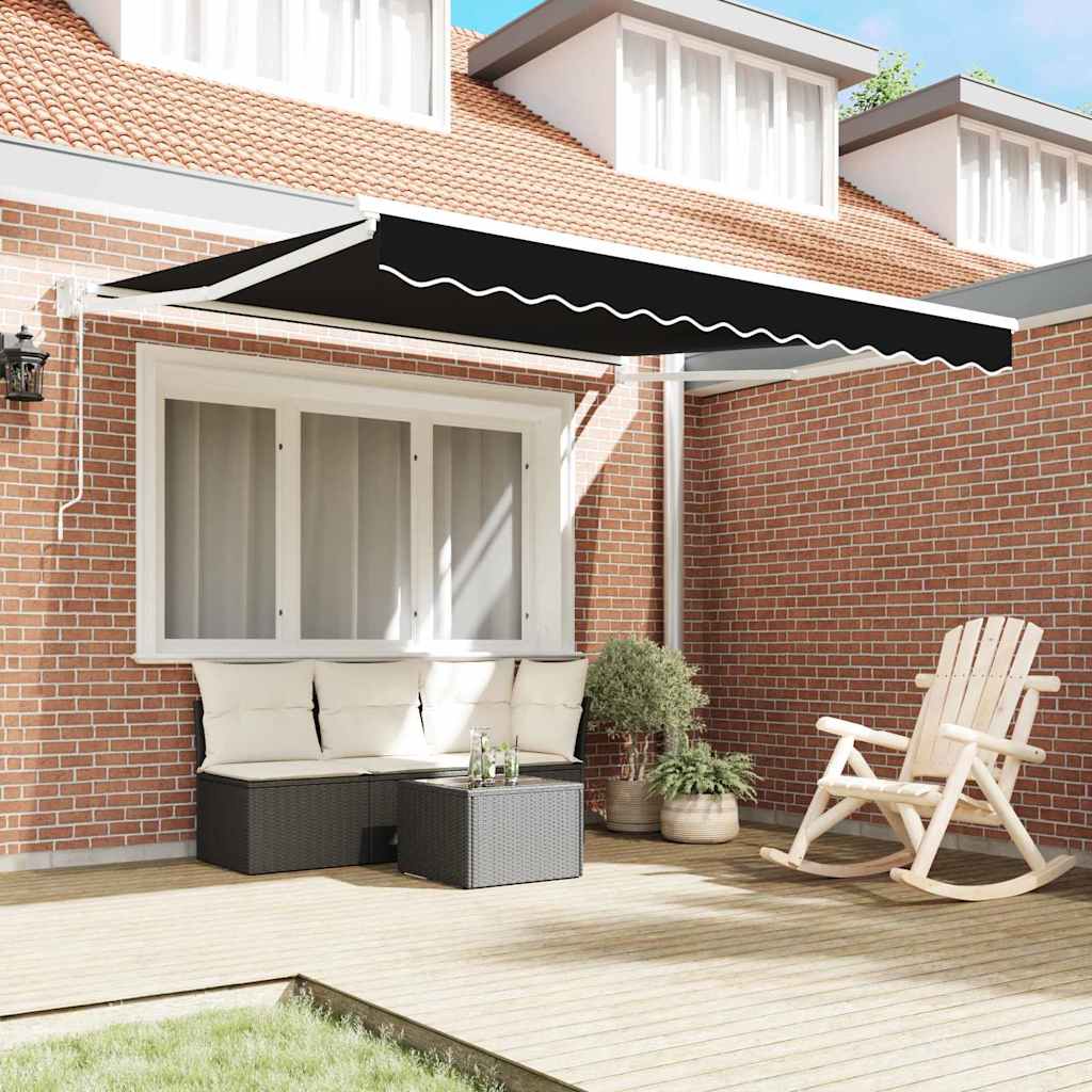 Markise Schwarz 300 x 250 x 165 cm Polyester