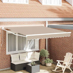 Markise Beige 300 x 250 x 165 cm Polyester