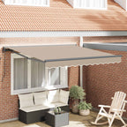 Markisenrahmen Beige 300 x 250 cm Polyester mit PU-Beschichtung