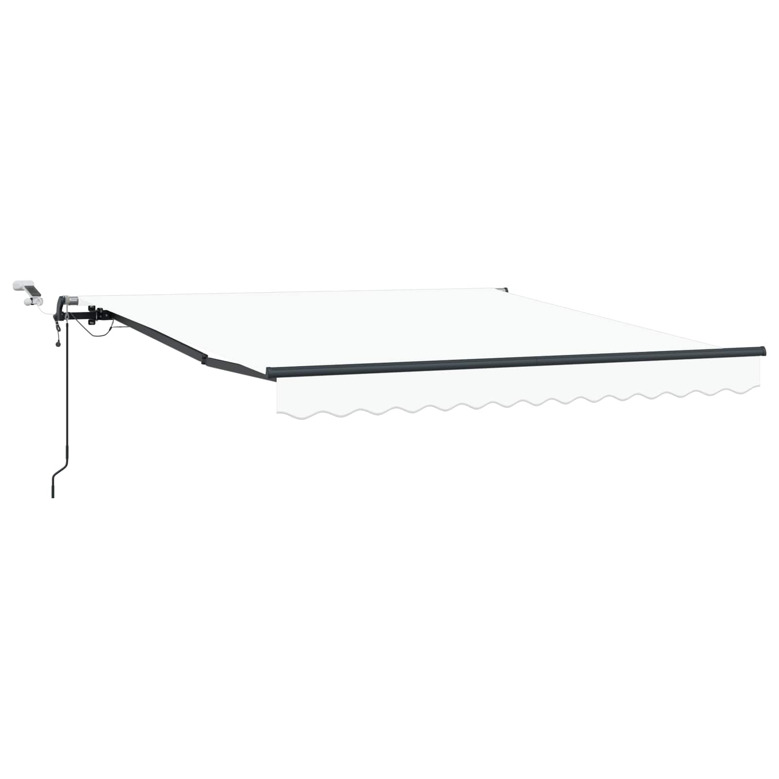 Markisenstoff Weiß 300 x 250 cm Polyester