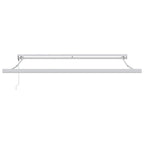 Markise Hellgrau 300 x 250 x 165 cm Polyester und Aluminium