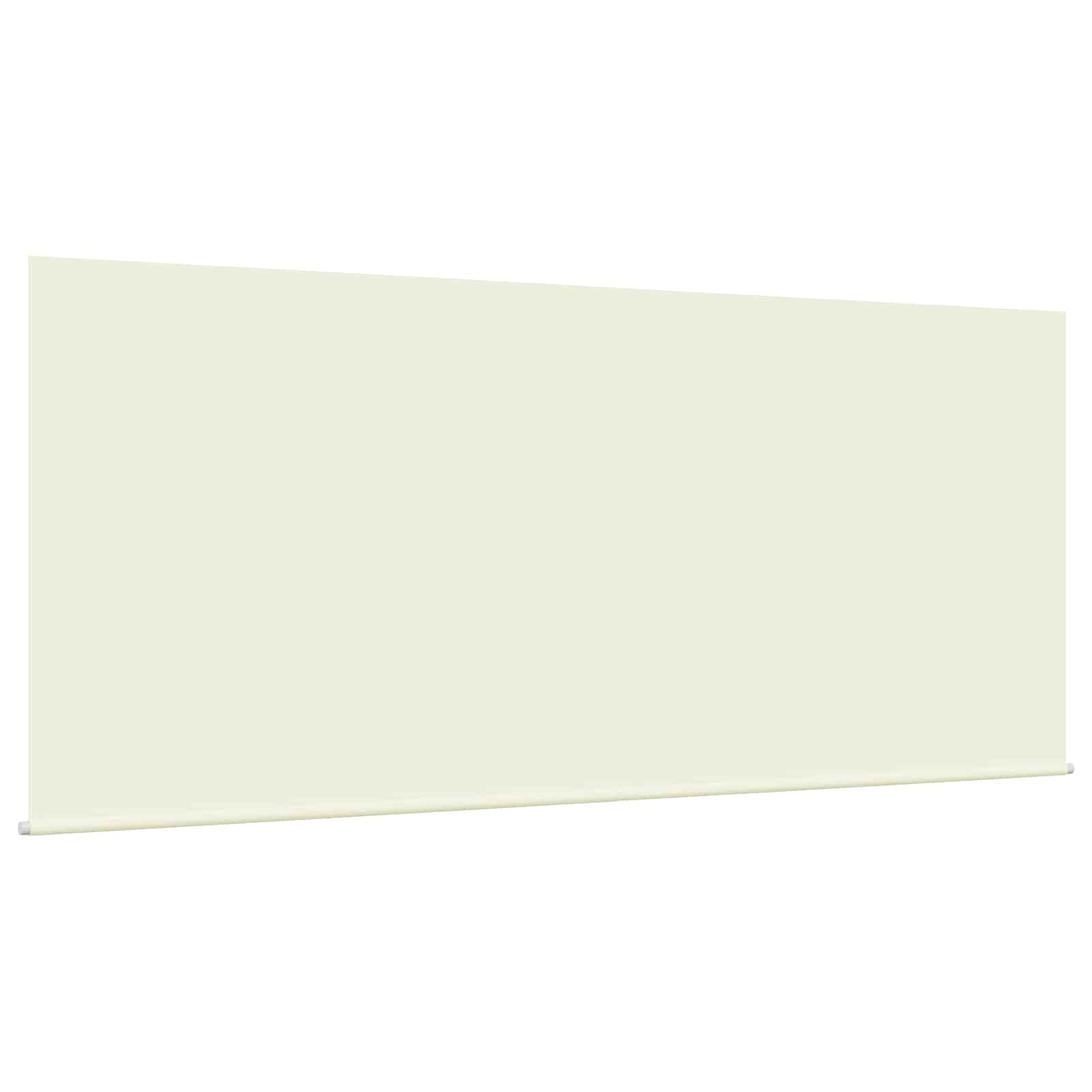Einziehbare Markise Creme 350 x 250 cm Polyester und Aluminium
