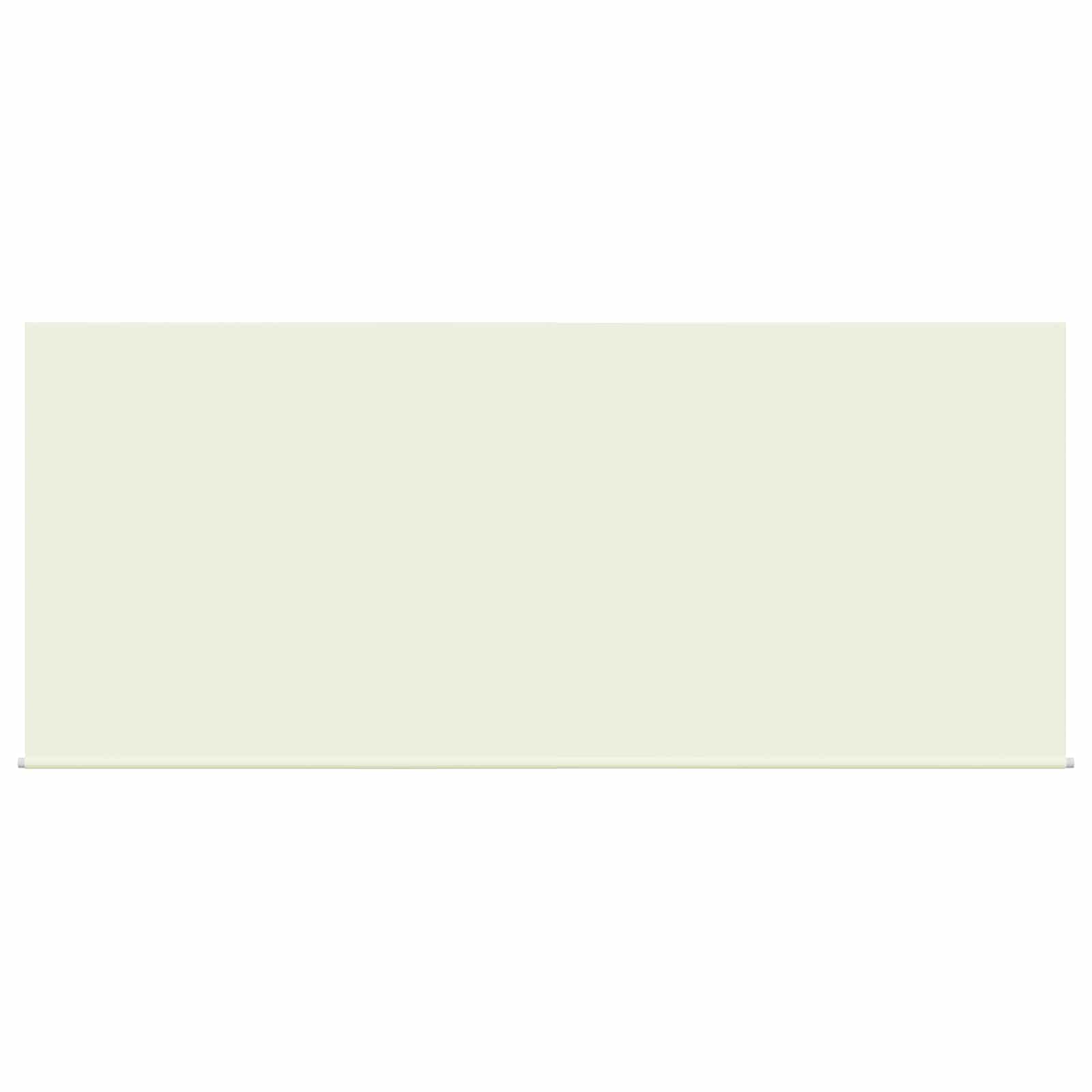 Einziehbare Markise Creme 350 x 250 cm Polyester und Aluminium
