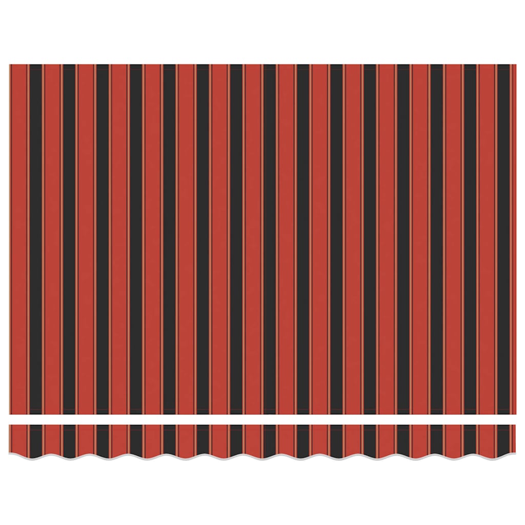 Markise Orange und Braun 350 x 250 x 165 cm Polyester