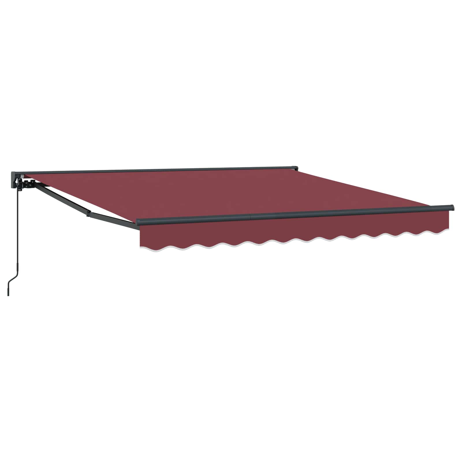 Markisenrahmen Bordeauxrot 350 x 250 cm