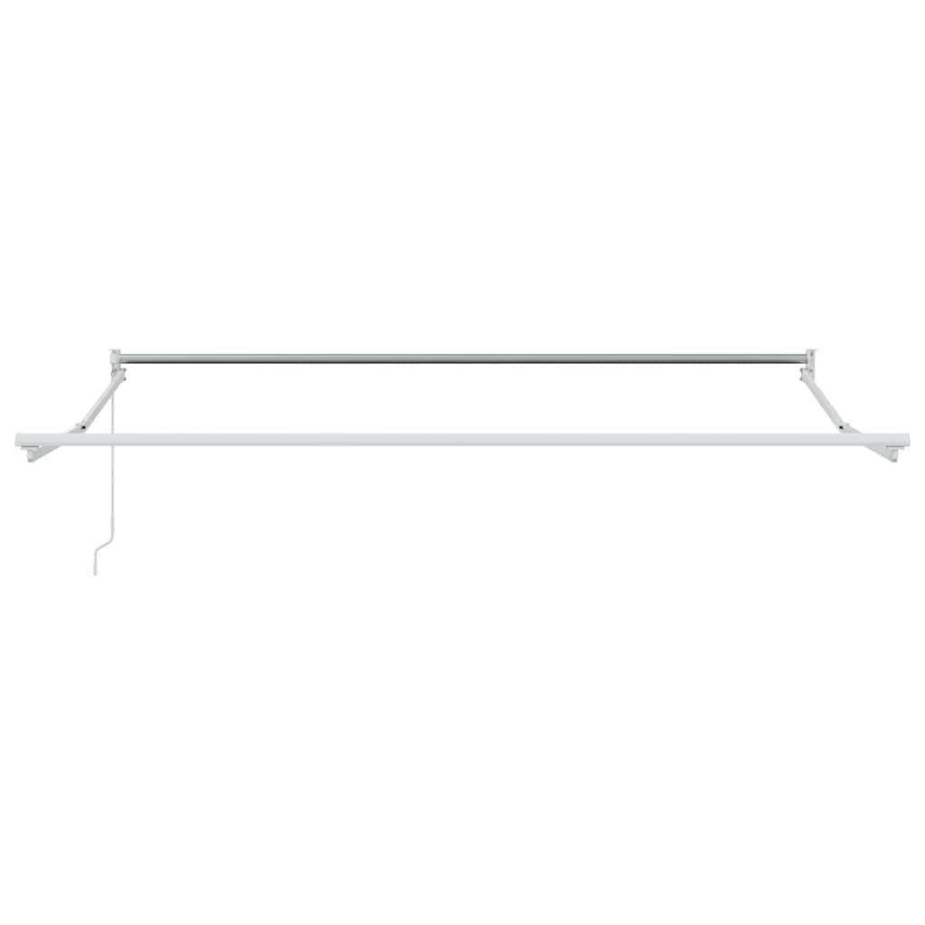 Einziehbare Markise Schwarz 350 x 250 cm