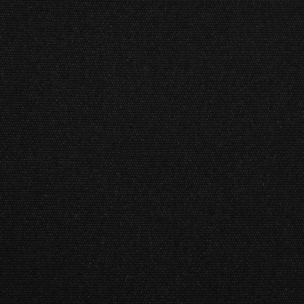 Einziehbare Markise Schwarz 400 x 300 cm Stoff und Aluminium
