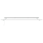 Einziehbare Markise Beige 400 x 300 cm Polyester und Aluminium