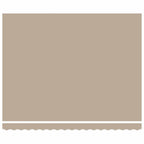 Einziehbare Markise Beige 400 x 300 cm Polyester und Aluminium