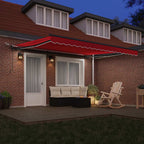 Markisenstoff Rot 400 x 300 cm Polyester