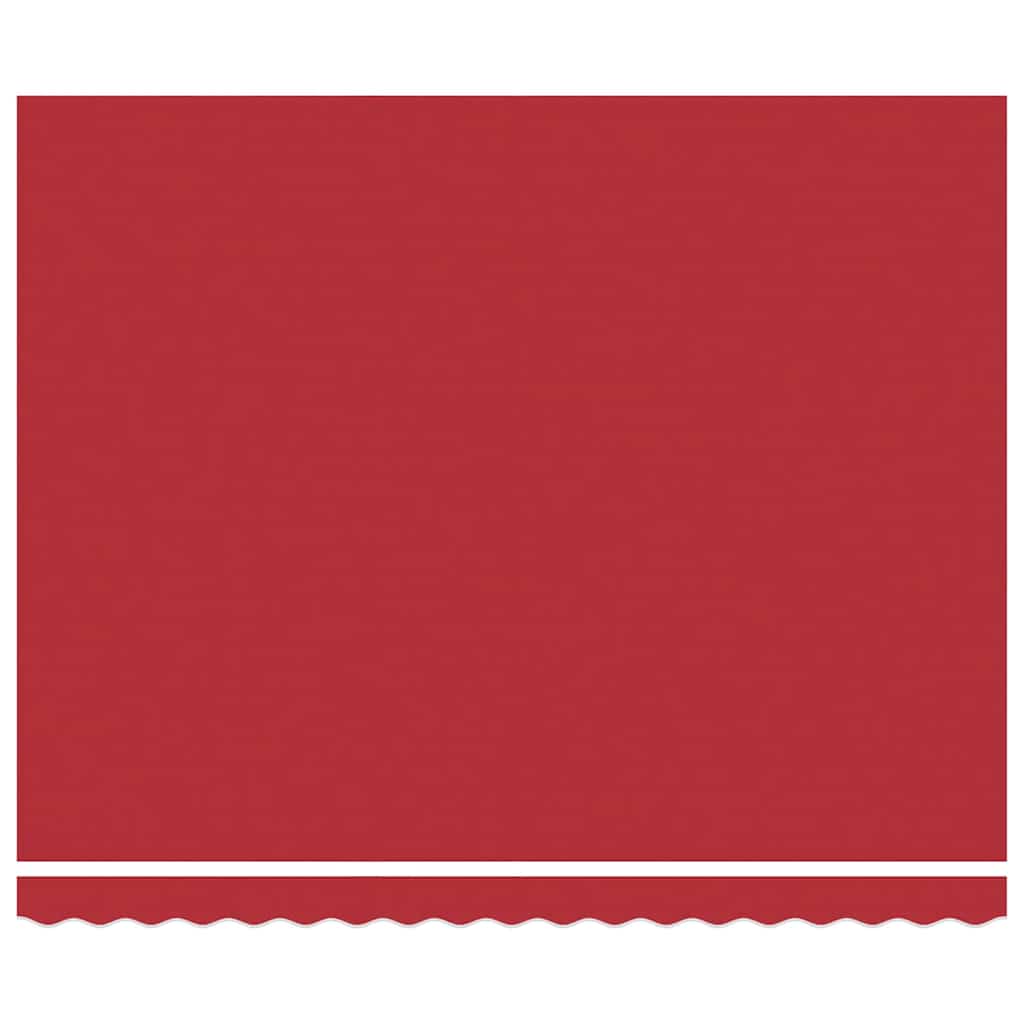 Markisenstoff Rot 400 x 300 cm Polyester