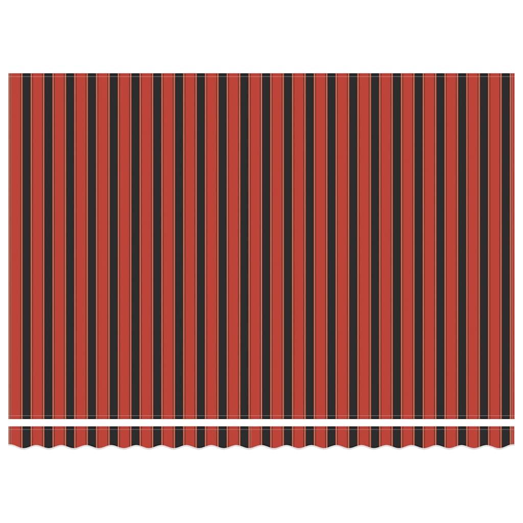Markise Orange und Braun 450 x 300 x 165 cm