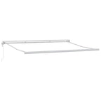 Markise Orange und Braun 450 x 300 x 165 cm