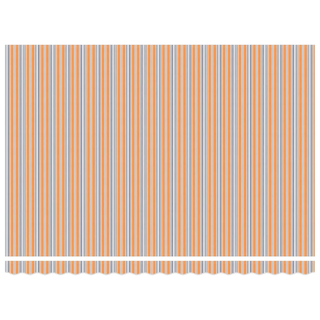 Elektrische ausziehbare Markise Mehrfarbig 450 x 300 cm